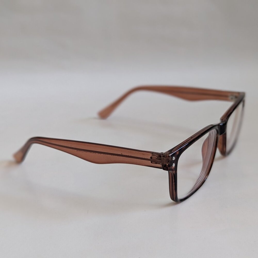 Plastic Rectangle Optical Frame Only (Crystal Tor… - image 2